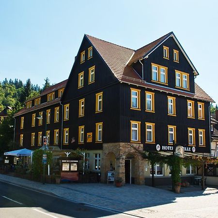 GreenLine Ferienhotel Forelle Thale Buitenkant foto
